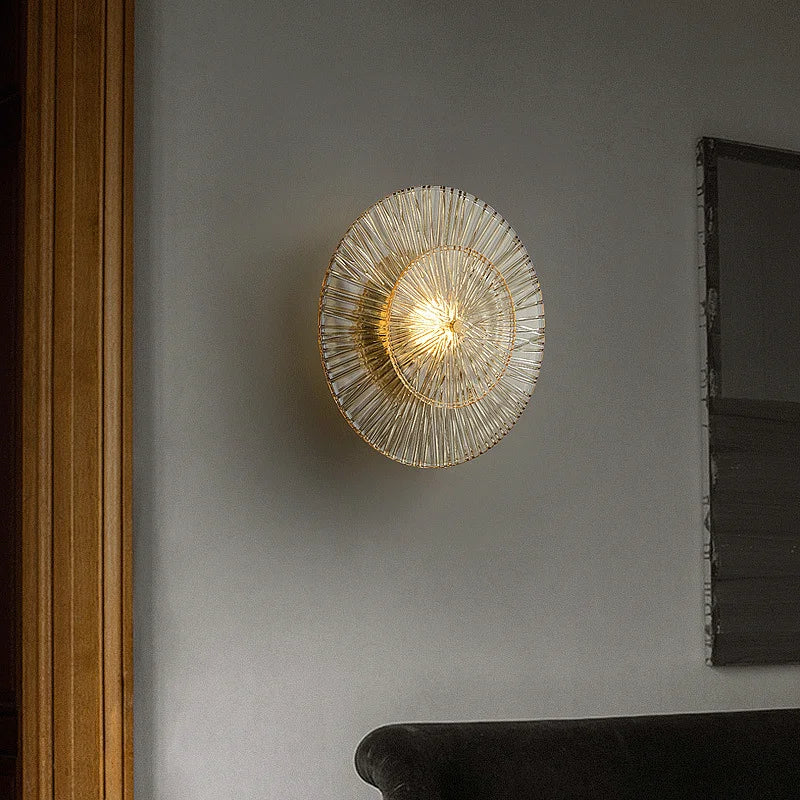 applique murale post-moderne en verre pour un intérieur élégant - vue 6 sur 8