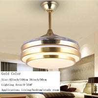 ventilateur de plafond moderne avec lumières et télécommande