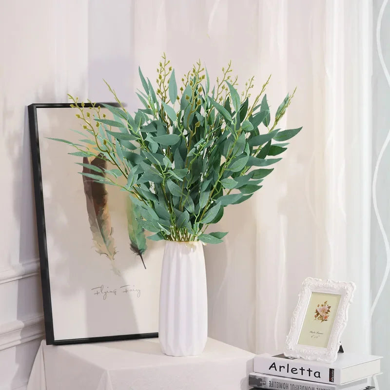 bouquet de saule artificiel pour décoration mariage et fête - vue 6 sur 9