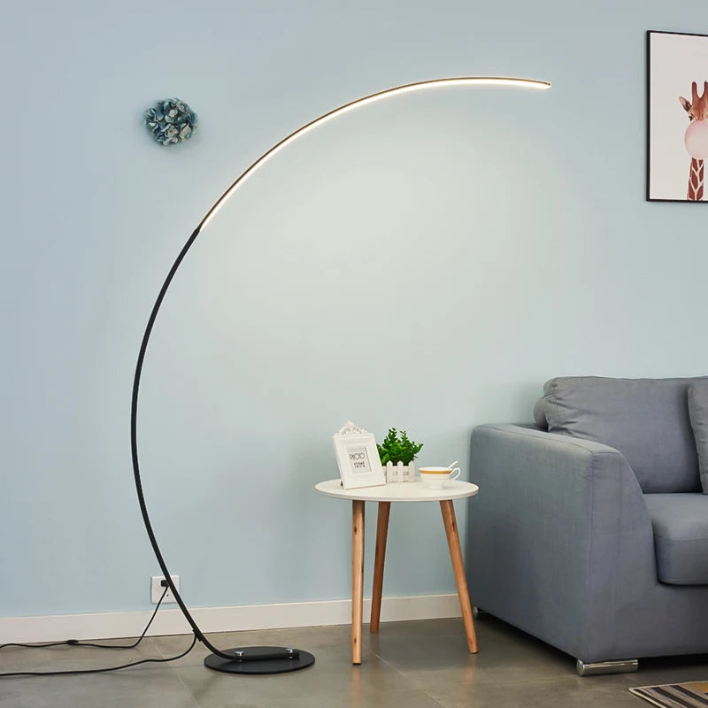 Lampadaires Nordique avec LED de couleurs