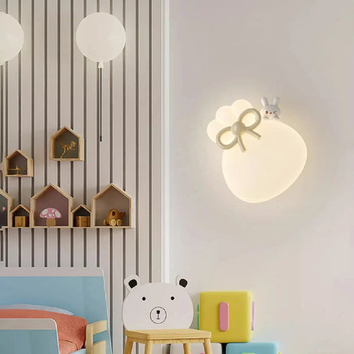 applique murale lapin et ours pour chambre enfant décorative - vue 3 sur 8