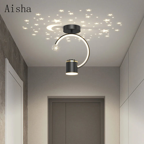 plafonnier créatif design moderne pour intérieur et extérieur - vue 2 sur 7