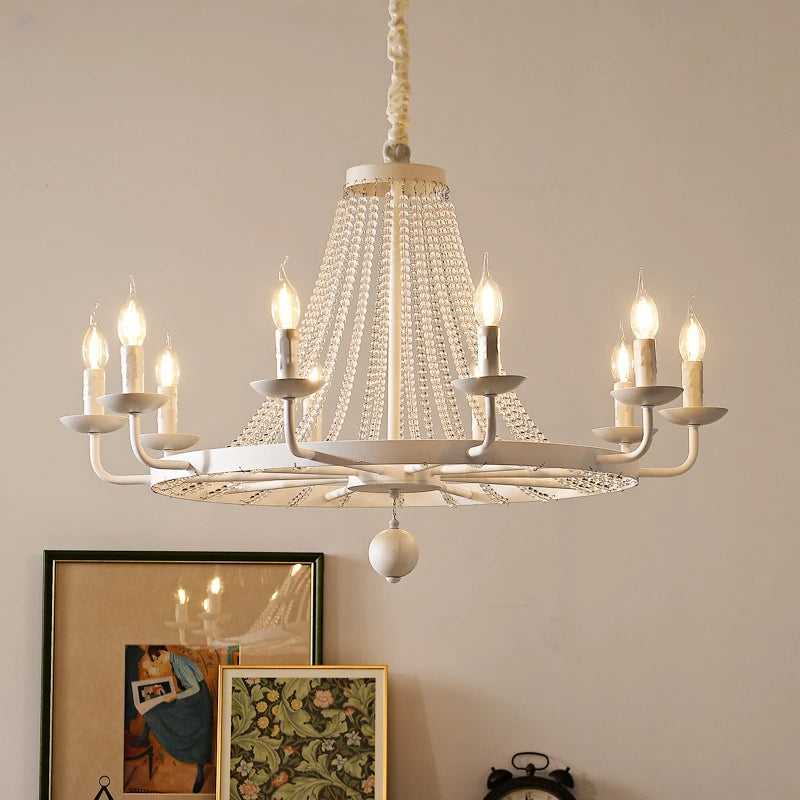 lustre cristal suspendu lumineux pour décoration intérieure élégante - vue 2 sur 18