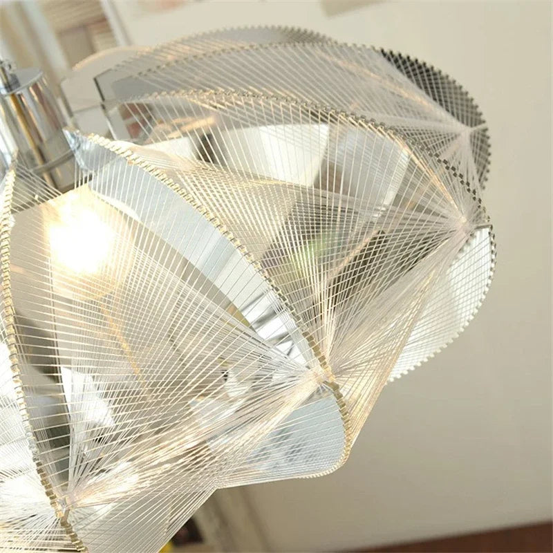 suspension en acrylique design nordique pour décoration moderne - vue 7 sur 14