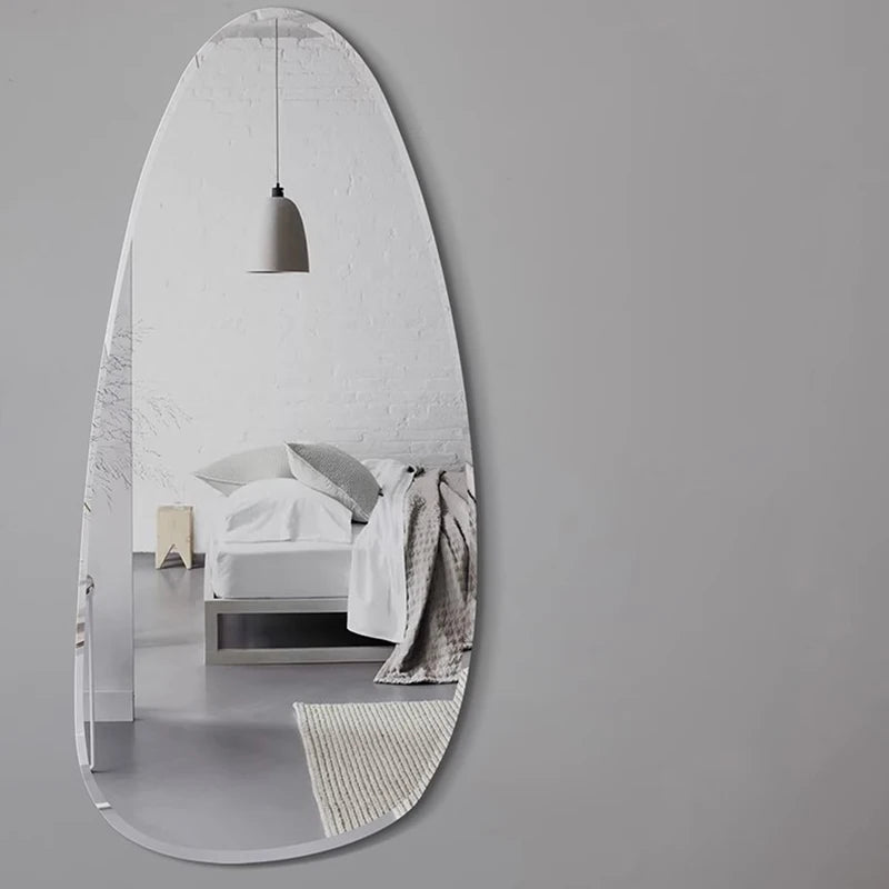 miroir moderne nordique grand pour décoration intérieure esthétique - vue 4 sur 9