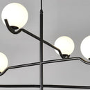 lustre design en verre et métal luminaires suspendus