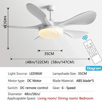 plafonnier moderne avec ventilateur silencieux pour tous espaces