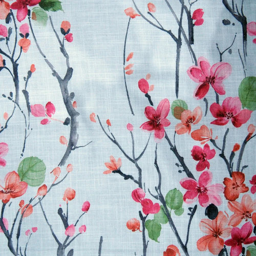 Rideau léger motif floral style européen salon chambre