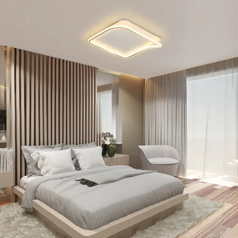 lustre moderne à leds pour décoration intérieure - vue 5 sur 12