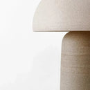 lampe à poser en poterie japonaise style wabi-sabi décoration artistique