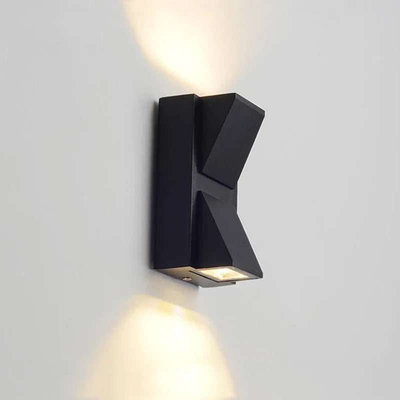 applique murale led moderne étanche pour intérieur extérieur - vue 4 sur 8