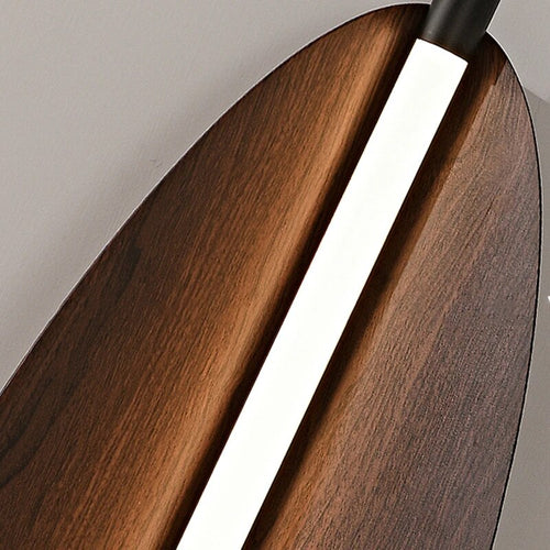 Lustre silencieux de style japonais pour salon de thé