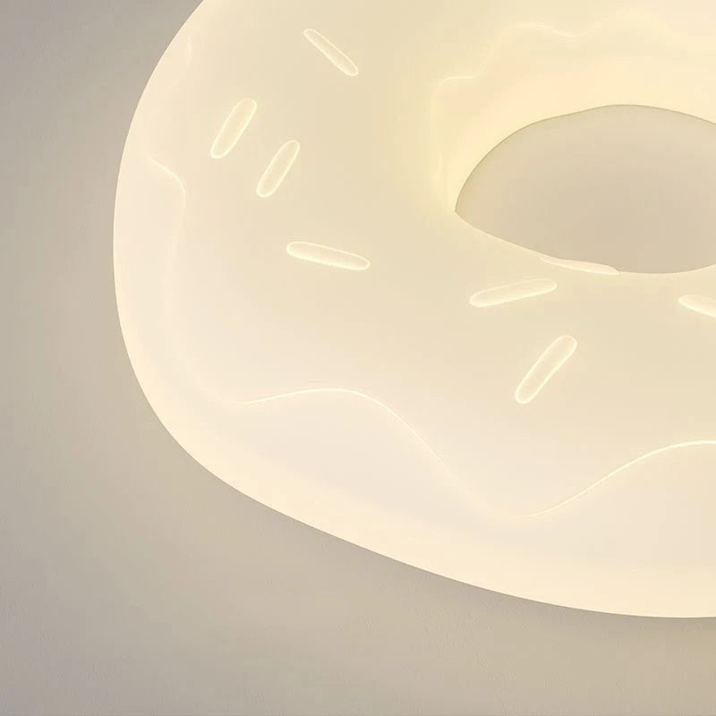 plafonnier créatif en forme de beignet pour décoration intérieure enfant - vue 5 sur 14