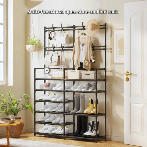 étagère à chaussures multifonctionnelle pour gagner de l'espace - vue 2 sur 18