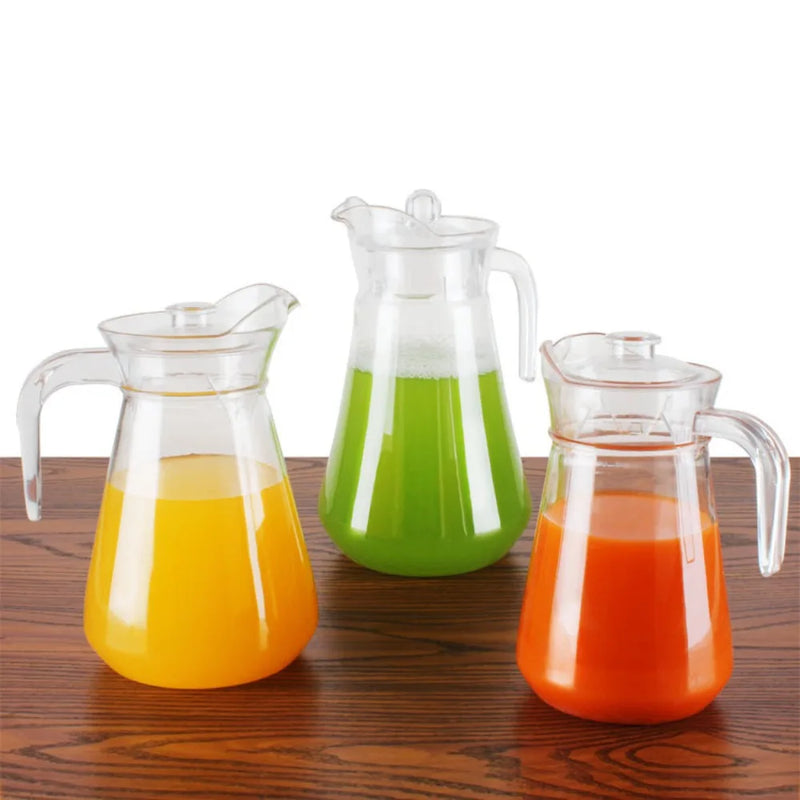 carafe acrylique bec canard resistante chaleur 1 2l