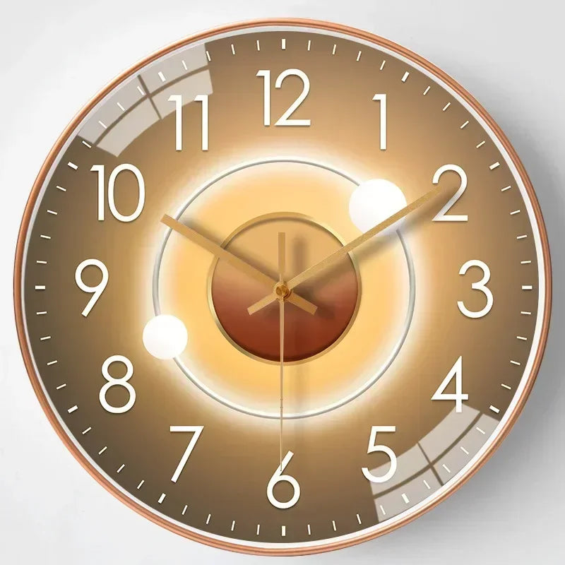 horloge murale silencieuse à piles design moderne pour tous les espaces - vue 11 sur 16