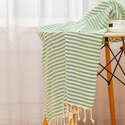 Serviette de plage turque coton tisse style boheme
