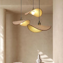 Wabi Sabi minimalisme E27 suspension Led lumière rétro chapeau Led suspension lampe salle à manger nordique suspension lampe Led Droplight Luminarias