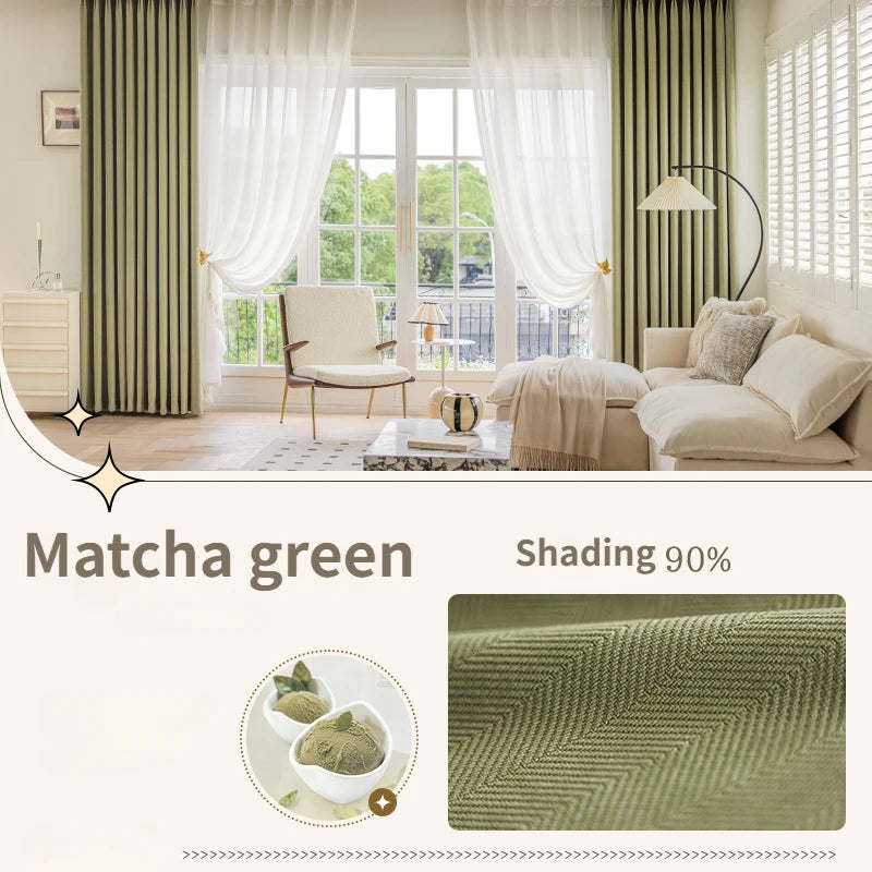 Rideau occultant uni style moderne pour salon chambre - vue 13 sur 23