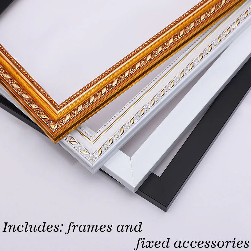 cadre personnalisé grand format style européen pour décoration murale - vue 5 sur 14