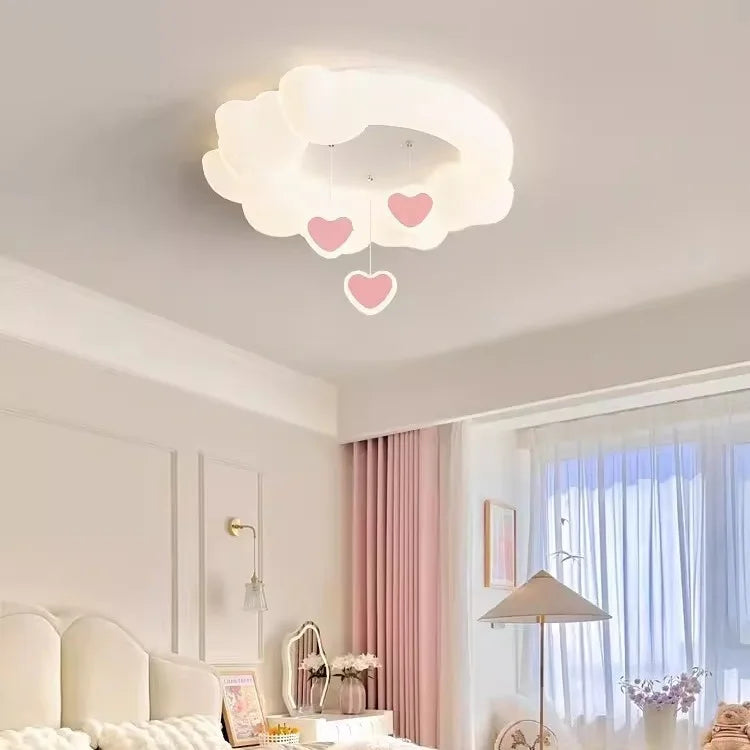 plafonnier nuages à bulles lampe douce pour enfants - vue 5 sur 8