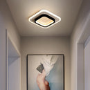 Moderne Led allée lumière plafonniers vestiaire couloir balcon Foyer plafonnier acrylique décoration maison lustre Luminaire