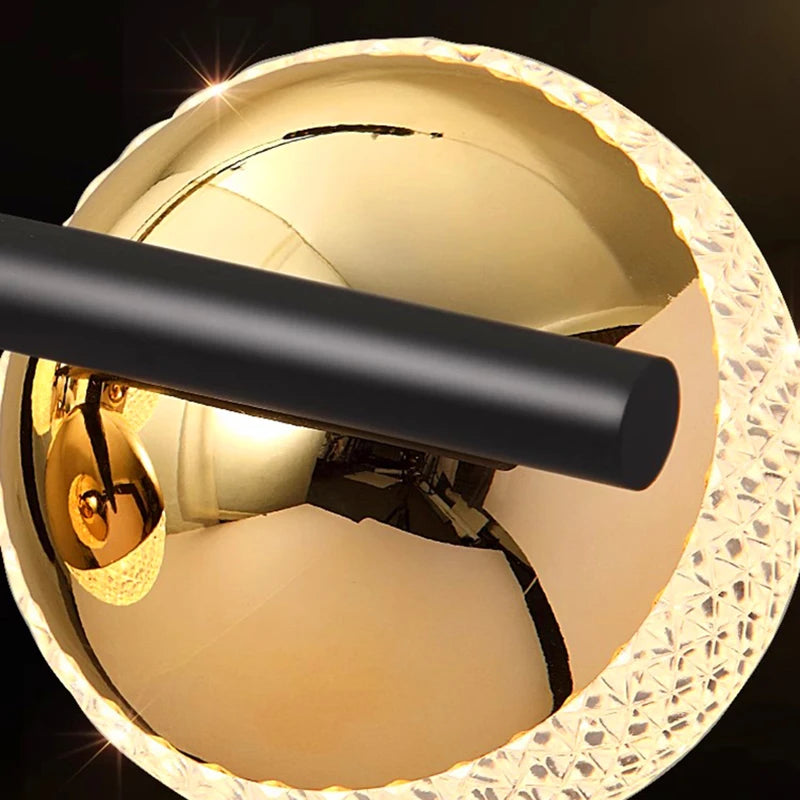 Lustre Décor moderne éclairage intérieur lumières LED - vue 3 sur 8