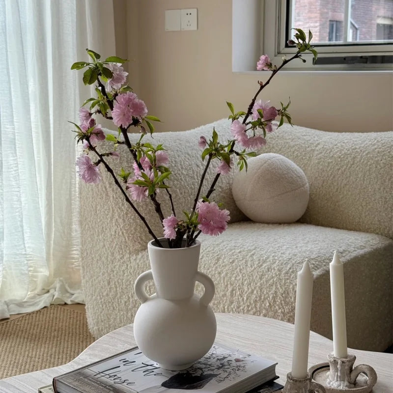 vases en céramique nordiques pour décoration florale élégante - vue 5 sur 7