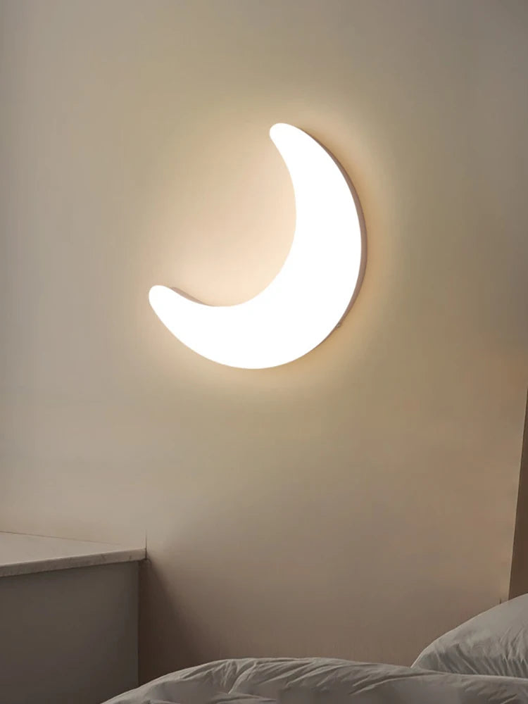 applique murale led en croissant d'intérieur simple - vue 7 sur 8