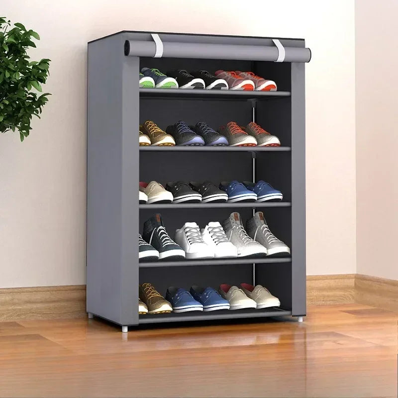 étagère à chaussures multicouche économique et pratique anti-poussière - vue 6 sur 16