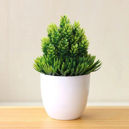 bonsaï plantes artificielles vertes décoration fête mariage et bureau