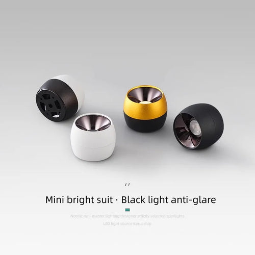 mini-spot led cob plafonnier décoration lumière allée - vue 3 sur 6