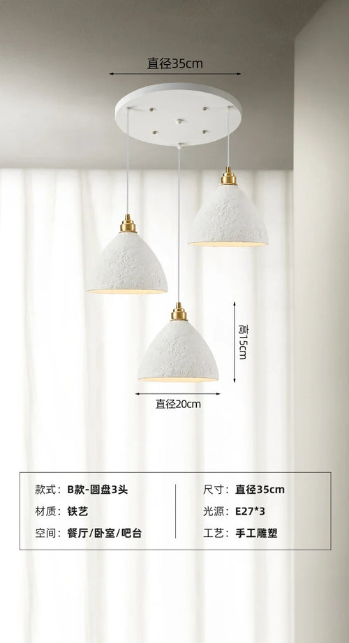 suspension artisanale wabi-sabi pour ambiance japonaise moderne - vue 15 sur 16