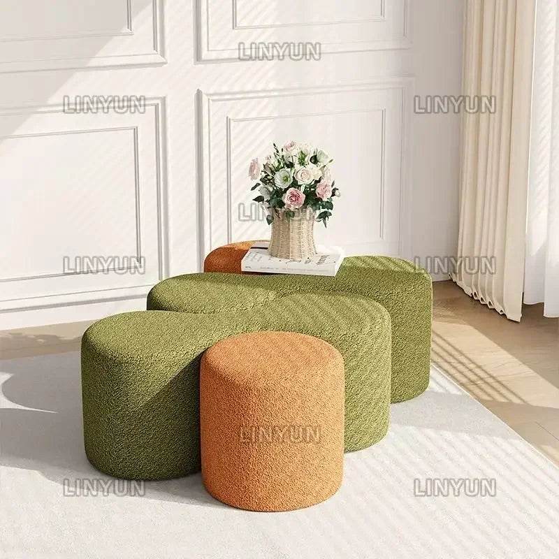 canapé combiné tissu pour bureau et espace loisirs - vue 4 sur 17