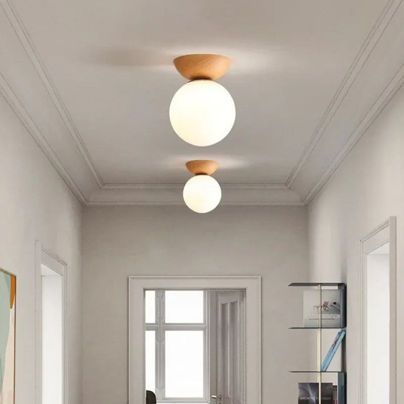 plafonnier led style japonais design nordique luminaire décoratif idéal