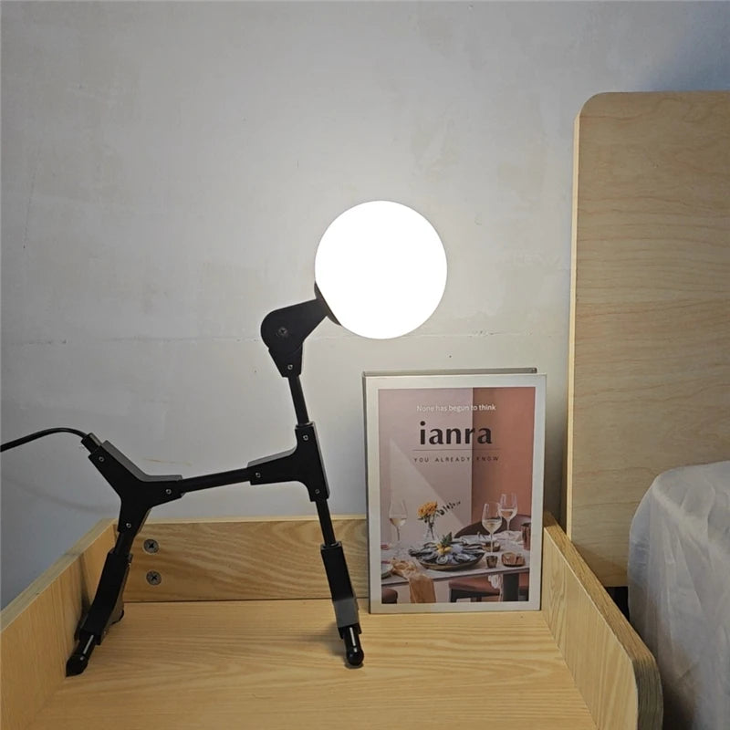 lampadaire moderne en fer design créatif pour décoration nordique - vue 6 sur 7