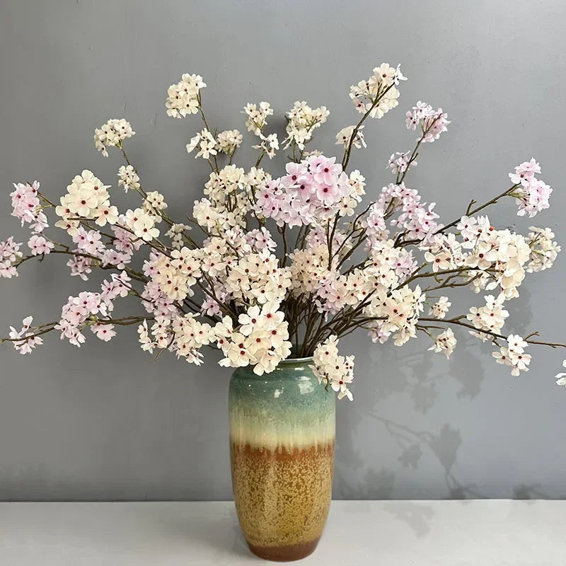 fleurs artificielles longues branches pour décoration intérieure élégante - vue 3 sur 12