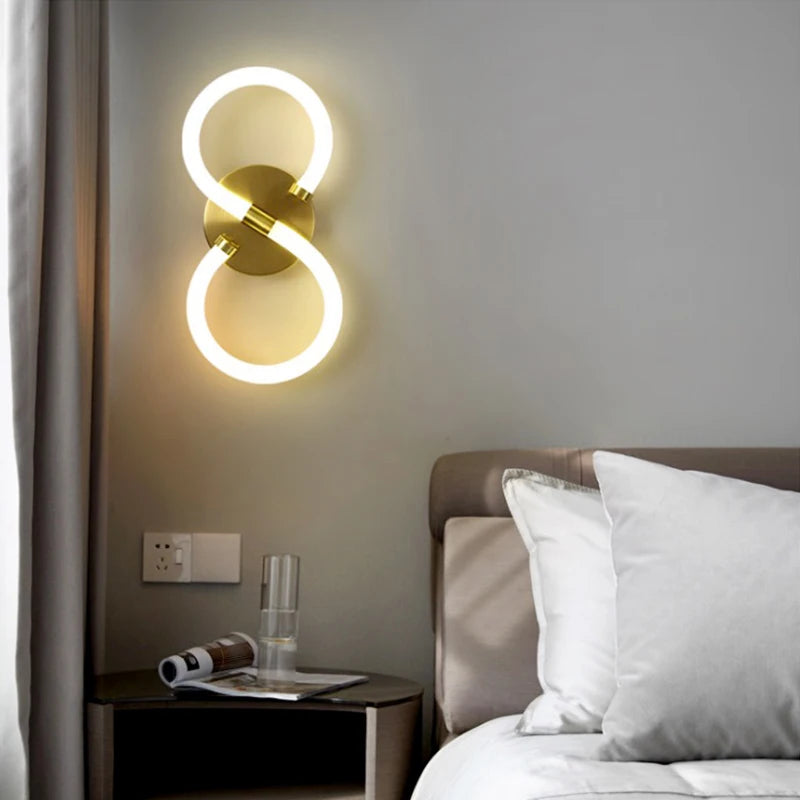 Applique murale LED intérieur décoration de la Maison - vue 4 sur 9