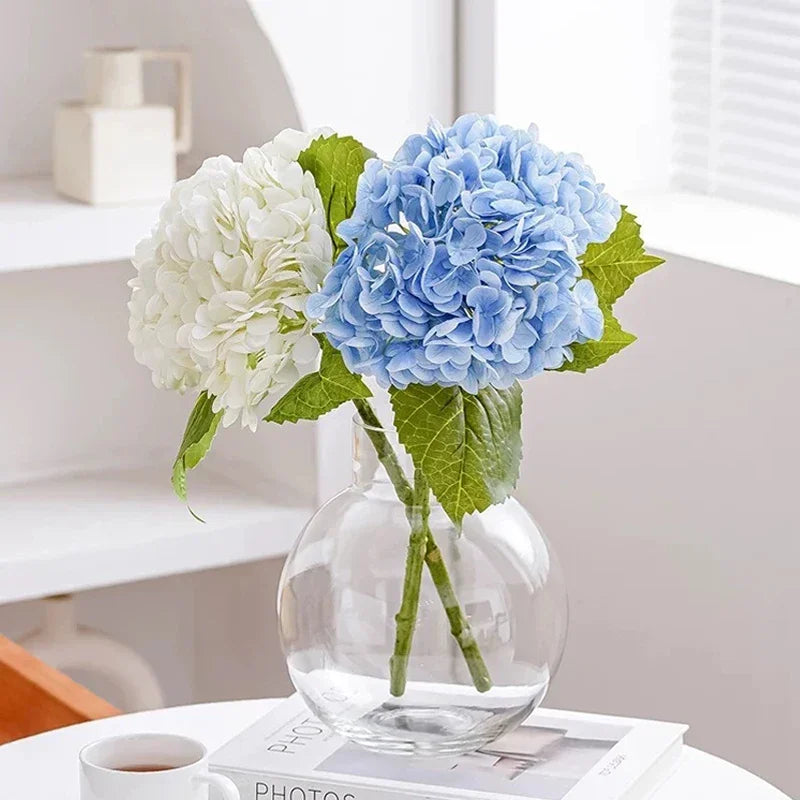 fleurs d'hortensia artificielles pour décoration mariage arrangement floral - vue 4 sur 17