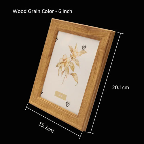 cadre photo rétro en plastique pour décoration murale et de table - vue 16 sur 20