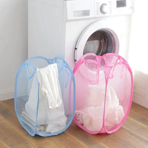 panier à linge pliable portable pour rangement pratique - vue 3 sur 11
