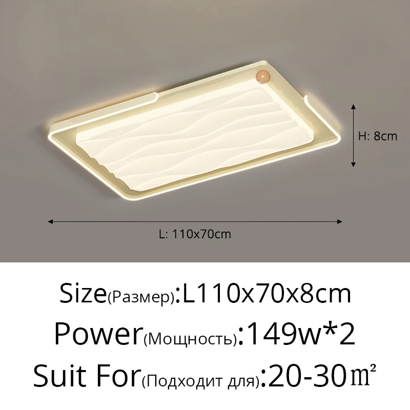 plafonniers modernes créatifs pour une décoration intérieure élégante - vue 12 sur 12
