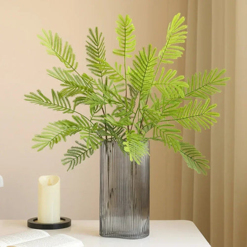 plante artificielle mimosa pour décoration rustique et accessoires photo - vue 2 sur 10