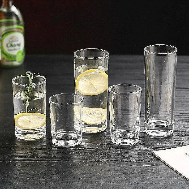 Verres cocktail design épuré plusieurs contenances résistants chaleur - vue 2 sur 7