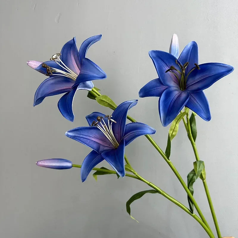 branche de lys artificielle décoration florale pour intérieur - vue 5 sur 11