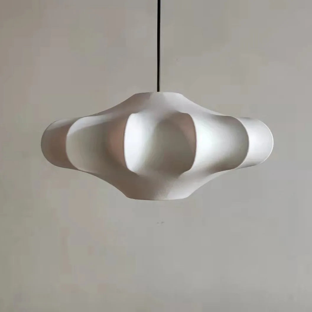 lustre en soie nordique pour décoration intérieure élégante - vue 2 sur 6