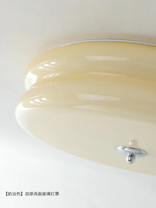 plafonnier rétro en verre pour un style nordique élégant - vue 5 sur 9