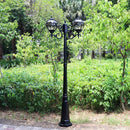 lampadaire extérieur étanche style européen pour jardin et parc