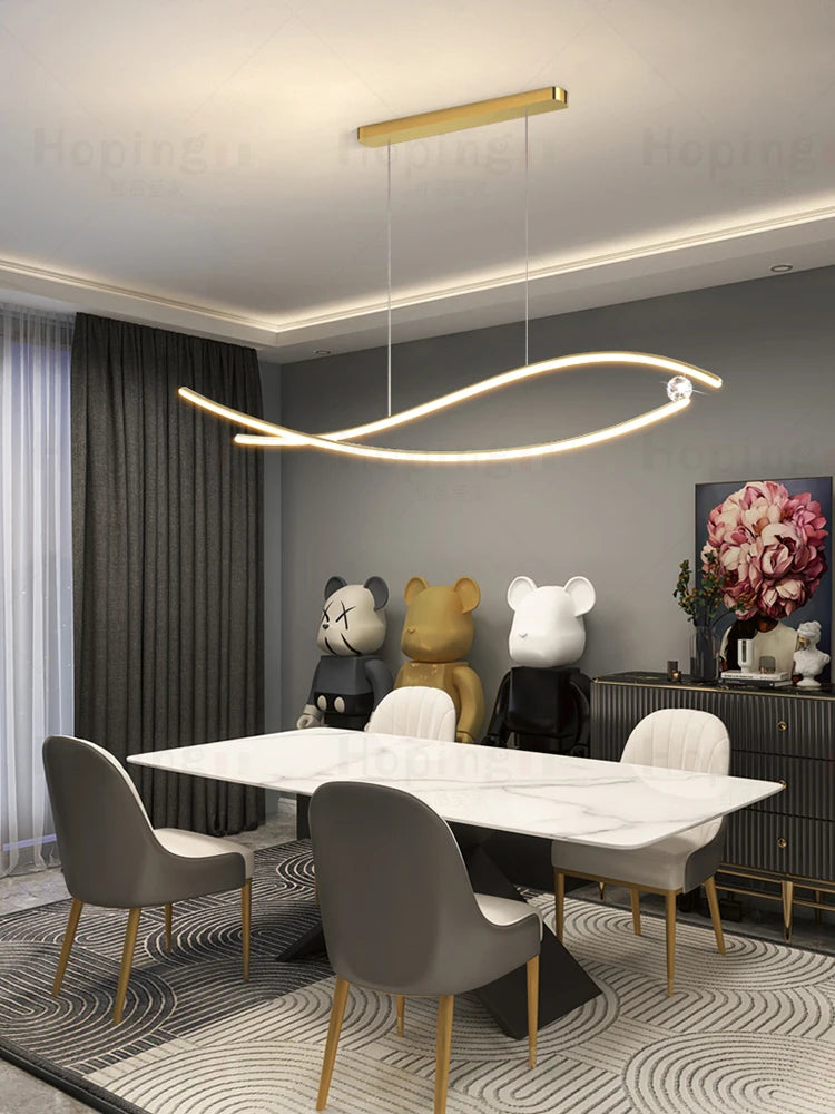 suspension forme de poisson design moderne 	 2022 - vue 5 sur 8