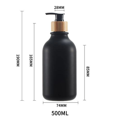 flacon pompe rechargeable pour shampoing et gel douche - vue 32 sur 33